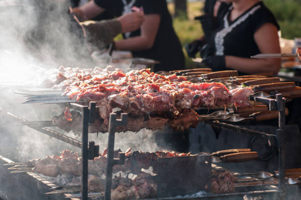 istock the process of making barbecue grilled meat 1185936703
