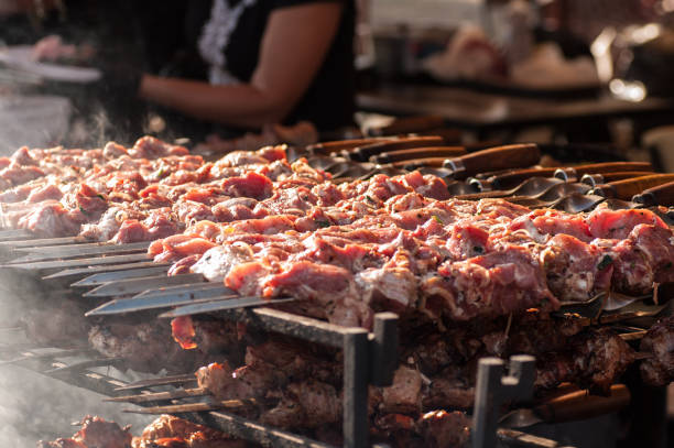 istock the process of making barbecue grilled meat 1185936739