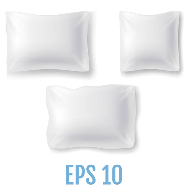 istock Set of Mock Up of a Realistic Pillows. 1185940555