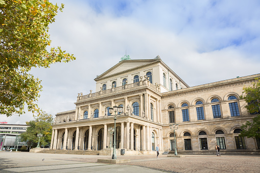 On October 16th 2019, the State Opera Building of the city of Hannover in Lower Saxony, Germany.