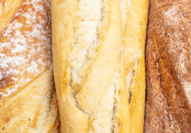 istock Different kind of breads. Close up. Food background. 1185947378