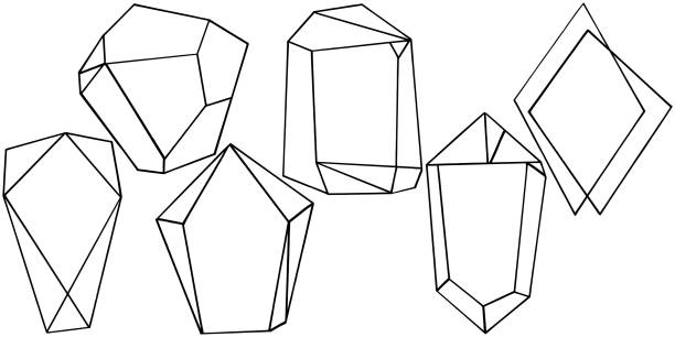 Amethyst Pattern Line Amethyst Drawing Illustrations, Royalty-Free Vector Graphics & Clip Art ...