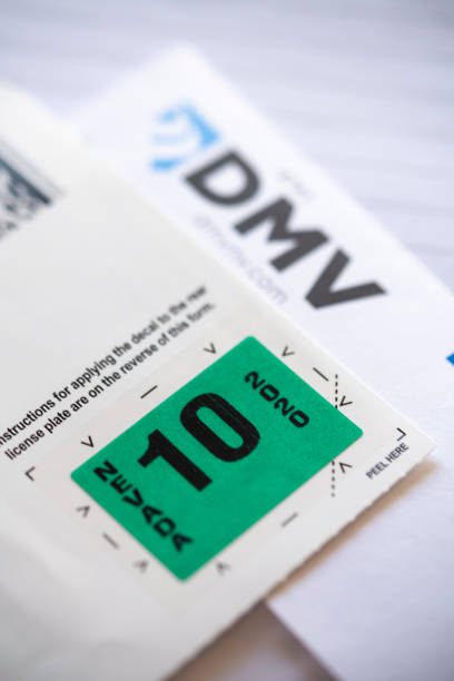 istock New license plate sticker for 2020 1185952334