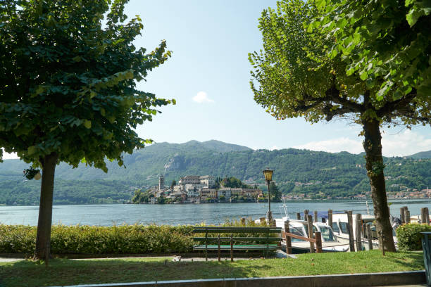 istock San Giulio Island from Orta 1185952455