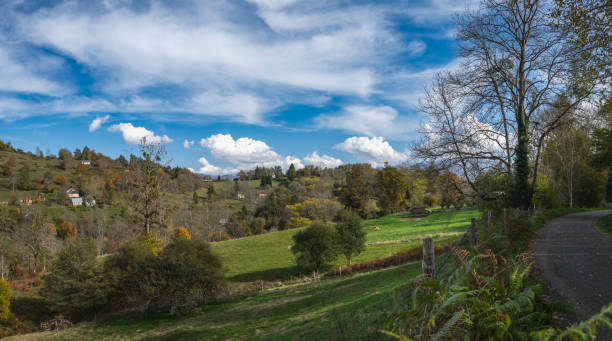 istock Autumn landsacpe in the Pyrenees mountains 1185958422