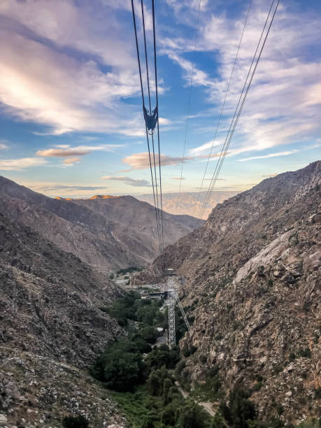 istock Palm Springs tramway after late season snow 1185960299