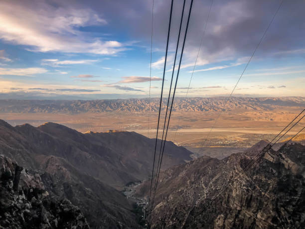 istock Palm Springs tramway after late season snow 1185960879