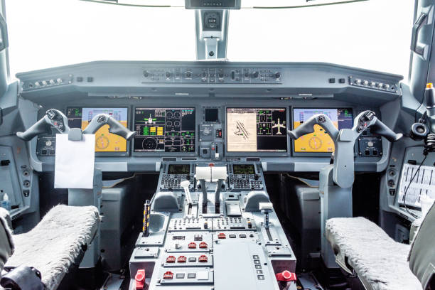 istock Cockpit Aircraft - Airplane, Airplane 1185962081