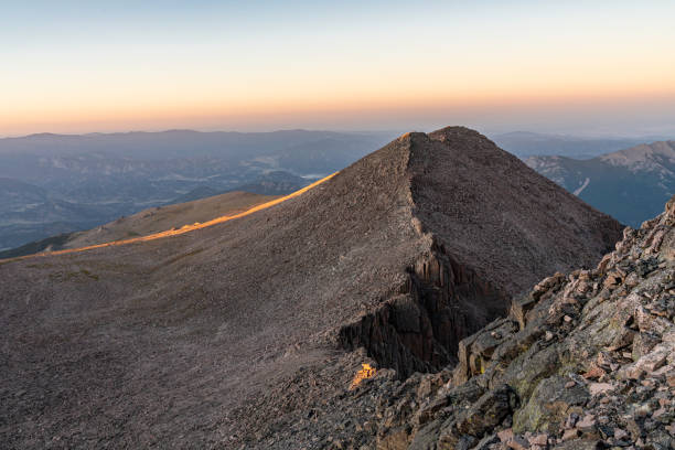 istock Hiking and Climbing on Longs Peak 1185962135