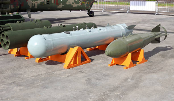 Negative AI concept. Image of a bomb about to explode, symbolizing the damage that AI-related discoveries will cause. Large copy space and clipping path.
