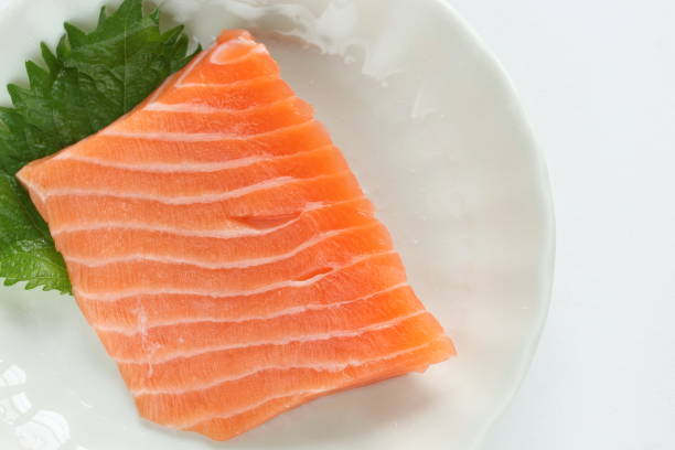 istock Freshness salmon on ooba 1185965425