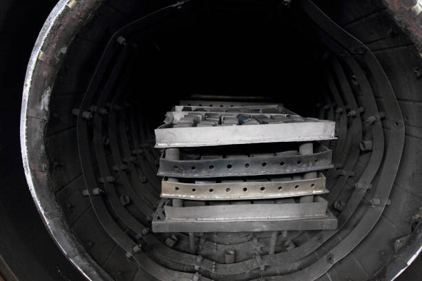 istock Industrial magnet factory 1185965707