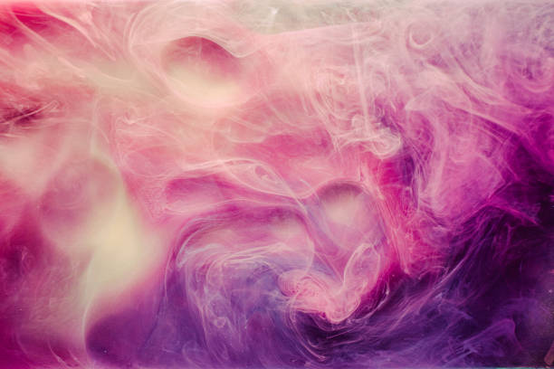 istock mist flow background enchanted energy white purple 1185978222