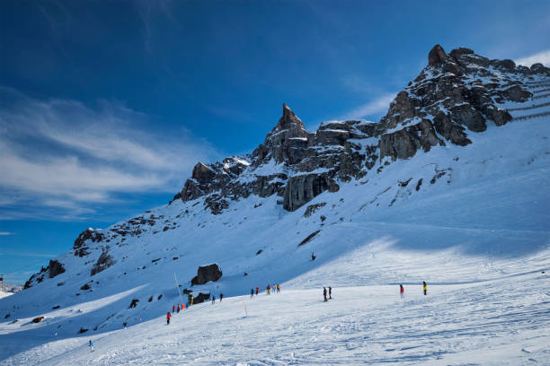 istock Ski resort in Dolomites, Italy 1185978304
