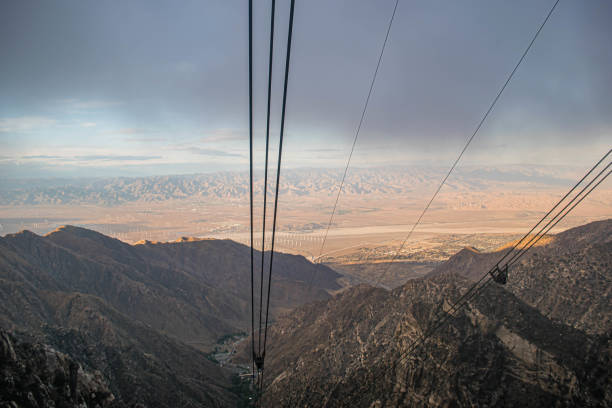 istock Palm Springs tramway after late season snow 1185980853