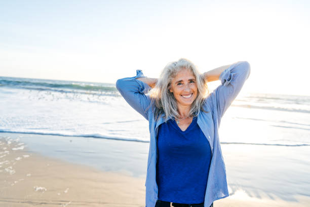 istock Smiling senior woman 1185982859