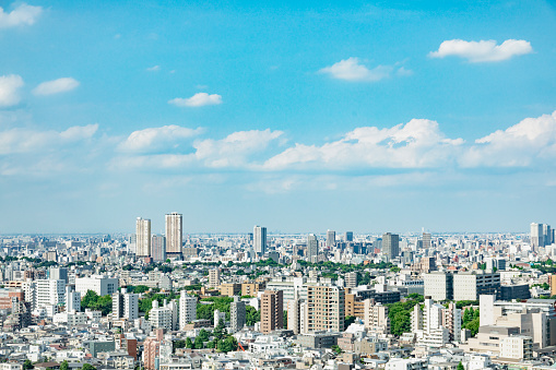 paisaje de la ciudad de Tokio en Japón photo