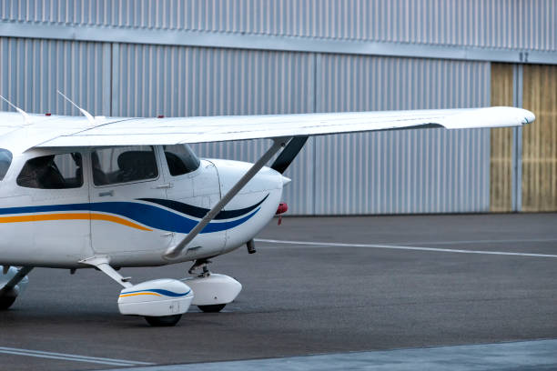 istock small aircraft on an airfield 1185997188
