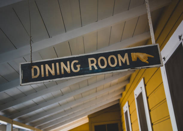 istock yellow dining room sign 1186001660