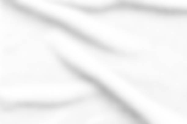 istock abstract smooth elegant white fabric texture background,flowing satin waves 1186004527