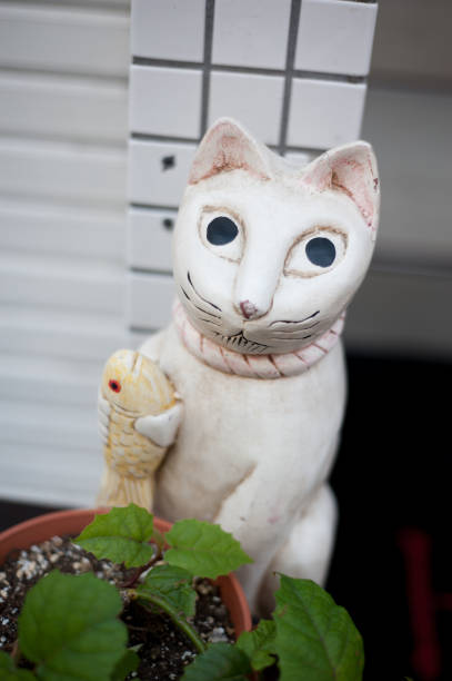 istock Cat statue in Shimokitazawa, Tokyo, Japan 1186006729