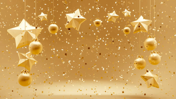 istock Gift voucher, certificate, new year, christmas, holiday. 3d illustration, 3d rendering. 1186008586