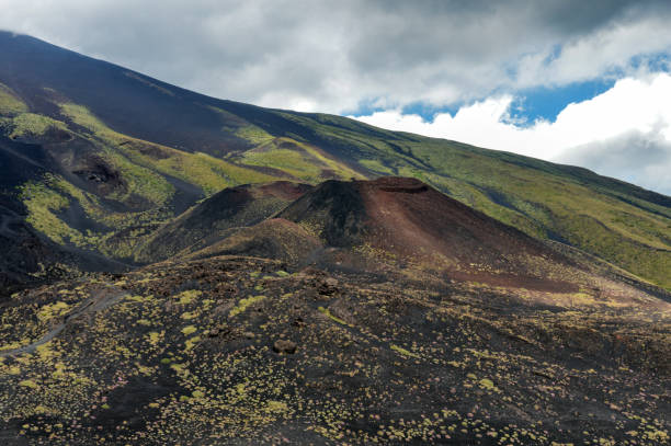 istock Volcanic landscape of Mount Etna in Sicily 1186013545