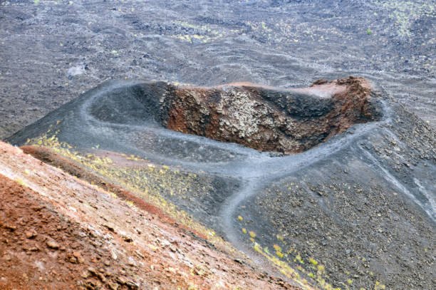 istock Volcanic landscape of Mount Etna in Sicily 1186013693
