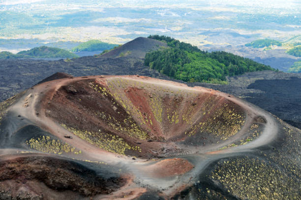 istock Volcanic landscape of Mount Etna in Sicily 1186013854
