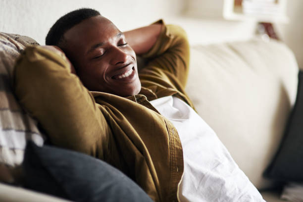 istock He's just in a peaceful place right now 1186040636