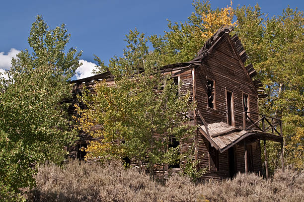 istock Ghost Town Hotel in Late Summer 118604364