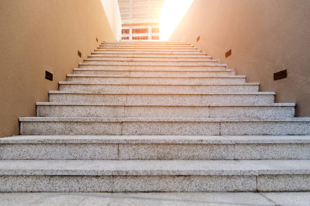 istock Stone stair in the city 1186046517