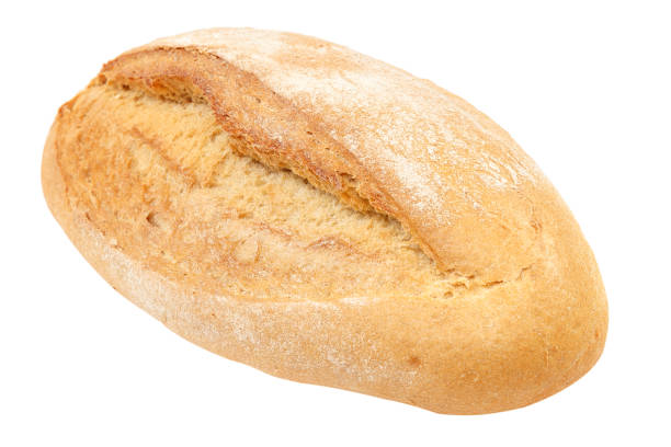 istock Wheat loaf of bread isolated on white background 1186053885