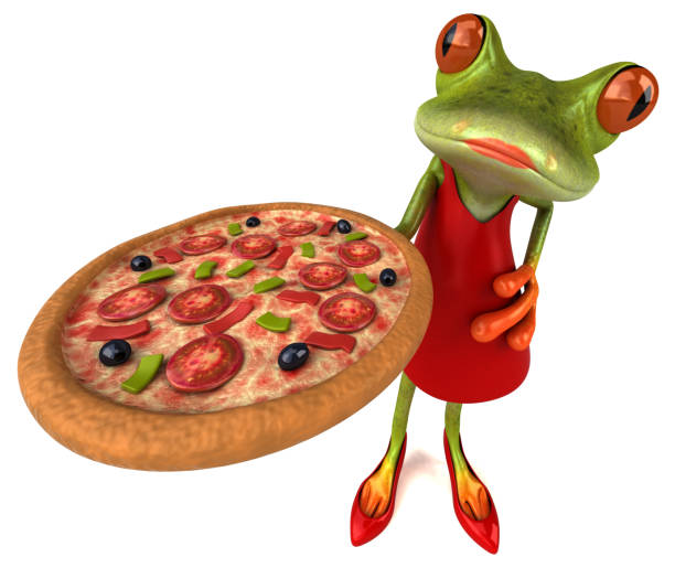 istock Fun frog - 3D Illustration 1186057711