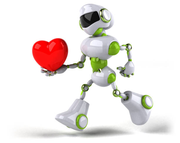 istock Green robot - 3D Illustration 1186058001