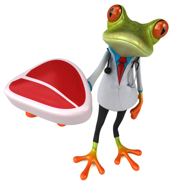 istock Frog doctor - 3D Illustration 1186058415
