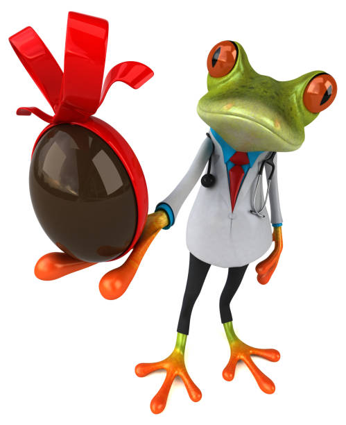 istock Frog doctor - 3D Illustration 1186059592