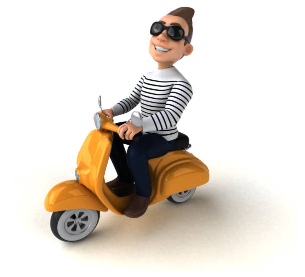 istock Fun 3D cartoon casual character 1186060842