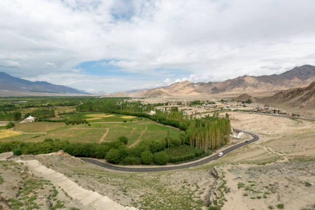 istock landscape  view of indus valley from thiksey monastery 1186068635