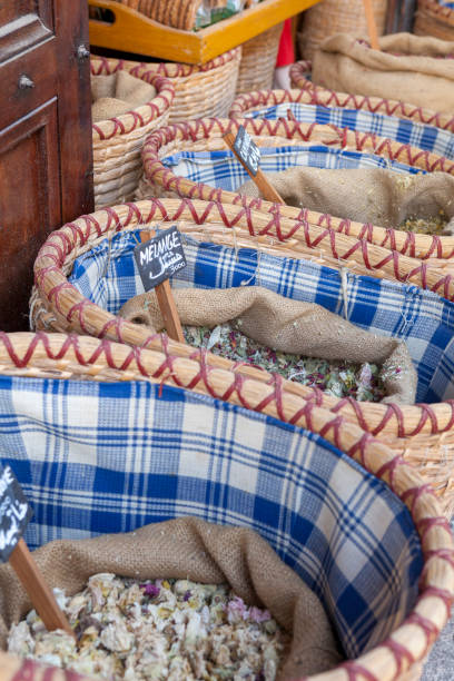 istock Dried herbs for sale 1186068762