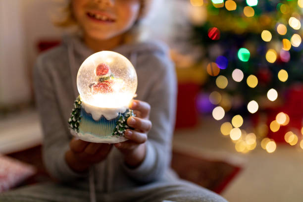 istock Boy at home at Christmas time 1186069591