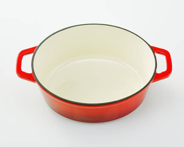istock Cast iron cooking pan isolated on white background 1186074000