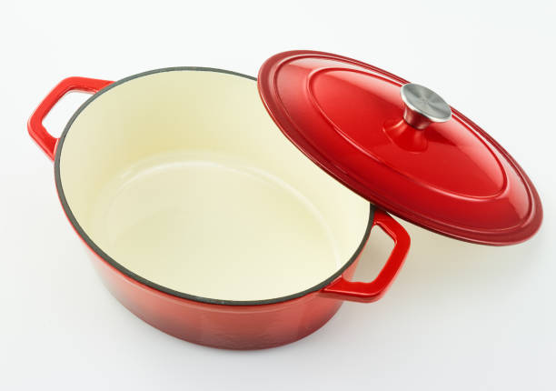 istock Cast iron cooking pan isolated on white background 1186074013