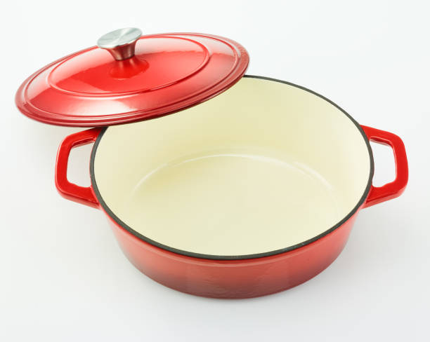 istock Cast iron cooking pan isolated on white background 1186074019