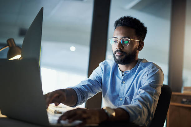 istock All his focus is on making a success of the night 1186079123