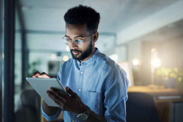 istock Working directly with the digital world to help him succeed 1186079160