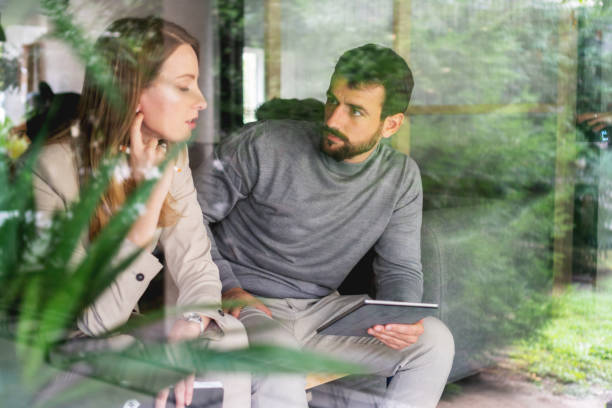 istock Colleagues talking about new ideas 1186079735