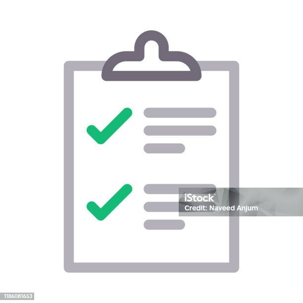 Check List Photo P Checklist Stock Illustration - Download Image Now - Check Mark ...