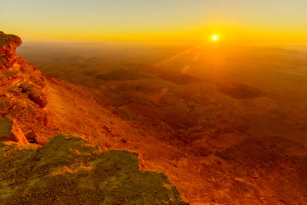 istock Sunrise view of Makhtesh (crater) Ramon 1186081703