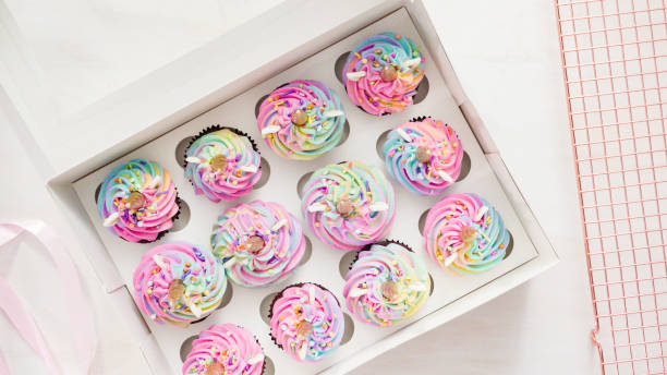 istock Boxing unicorn chocolate cupcakes 1186083335